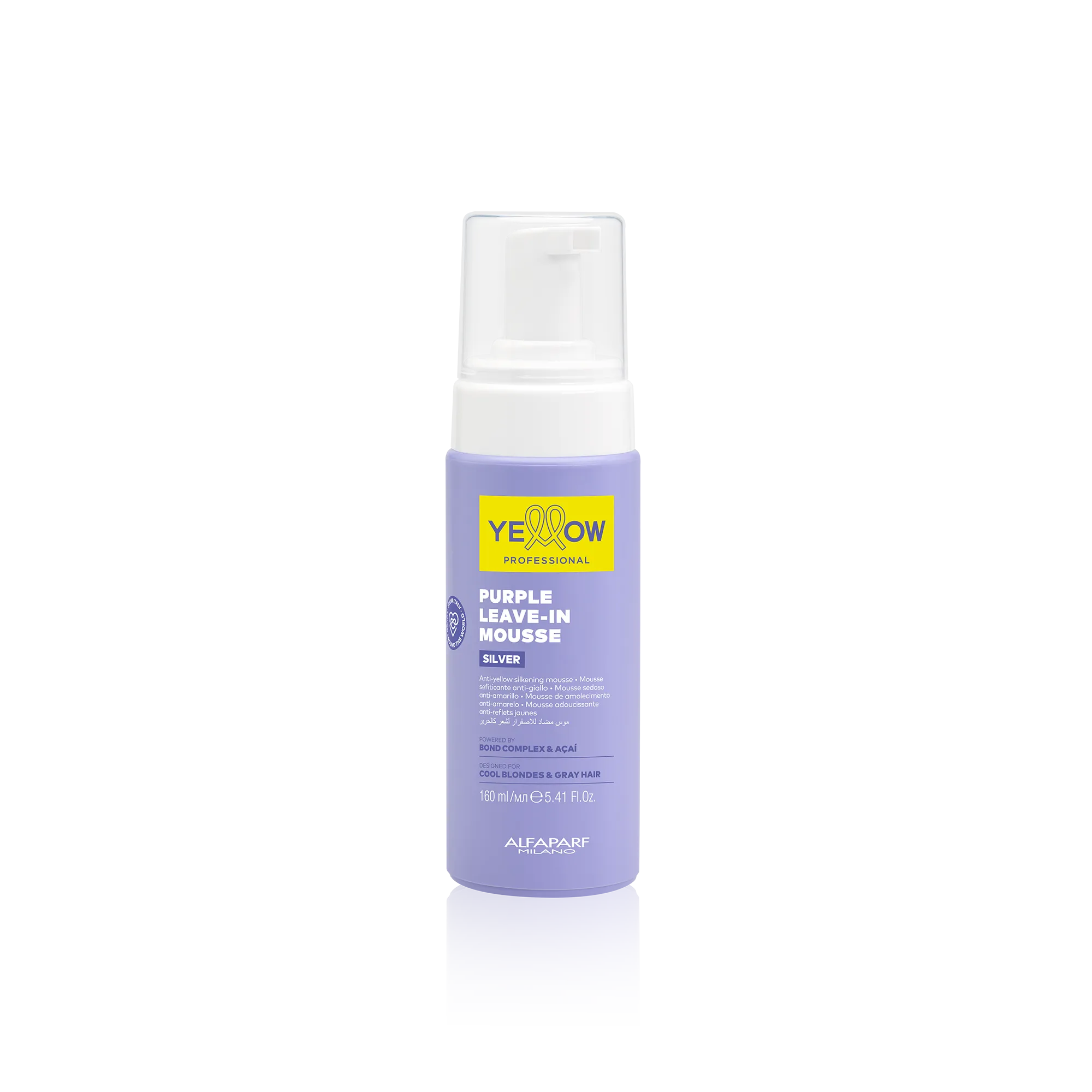 Yellow Silver Leave In Mousse 160ml